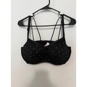 Pink push up bra size large/DD